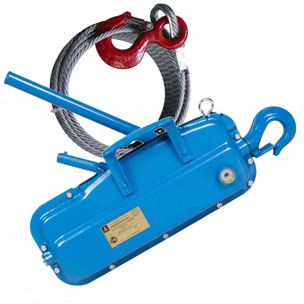 Лебедка ручная рычажная тросовая (Армавир) МТМ 1,6т 80м