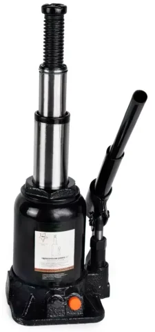 Домкрат двухштоковый гидравлический бутылочный 12 т